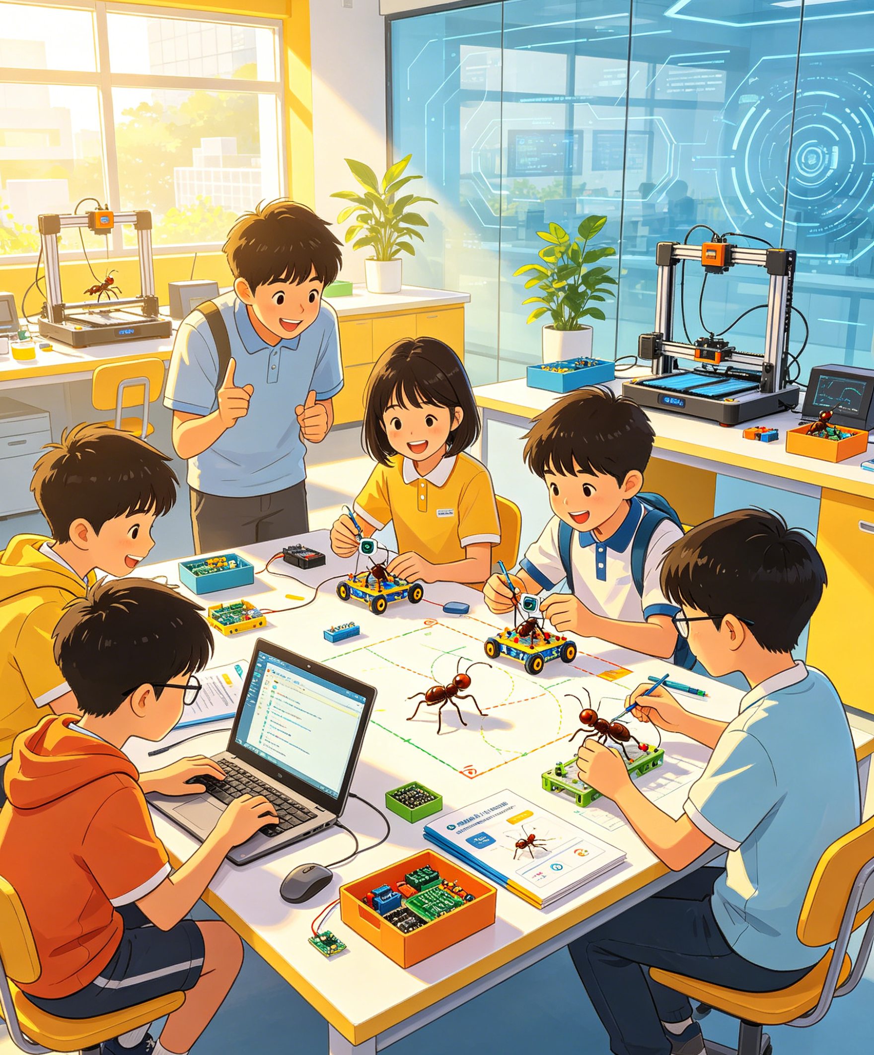 Smart Ant product design visualization